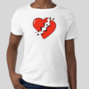 The Heart Break t-shirt features the classic BHS broken heart. The slim BHS logo has been applied to the back of the t-shirt.