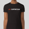 The No Comparison t-shirt features the words no comparison displayed in a raw and dramatic font. The classic BHS logo is applied to the back of the t-shirt.