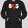 The BHS Black Ghost hoodie features the classic Broken Heart logo in the center of the hoodie. The classic BHS logo appears on the back of the hoodie.